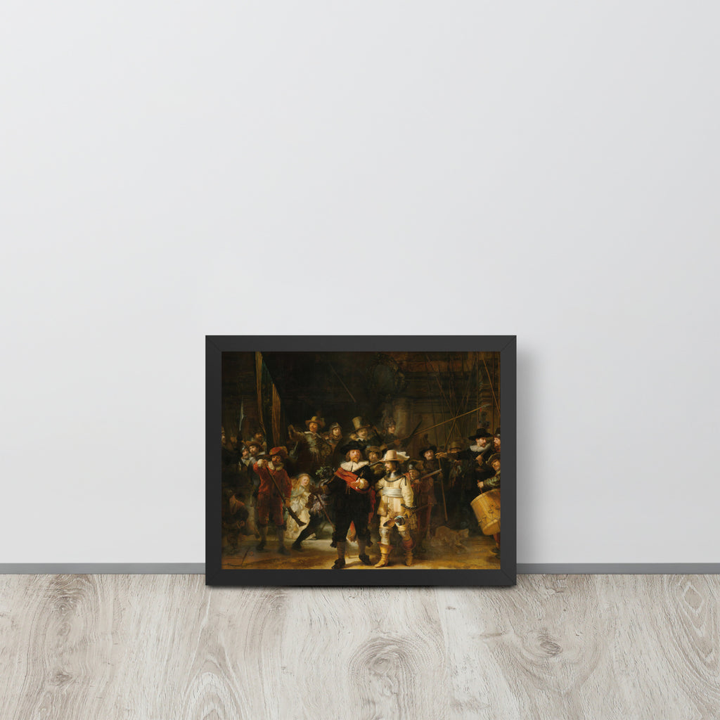 Rembrandt -- High Quality -- Framed on photo paper
