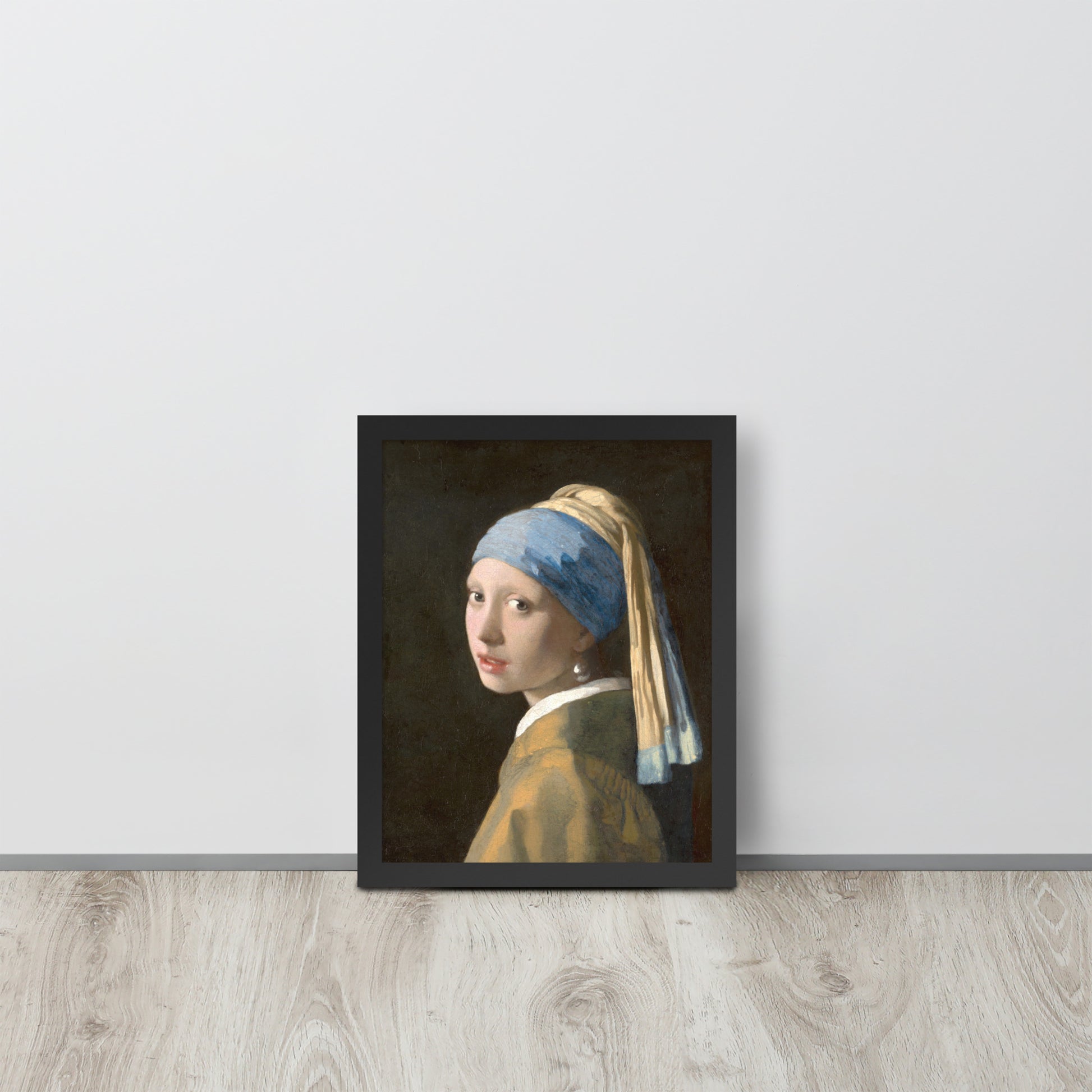 Girl with the pearl -- High Quality -- Framed on photo paper