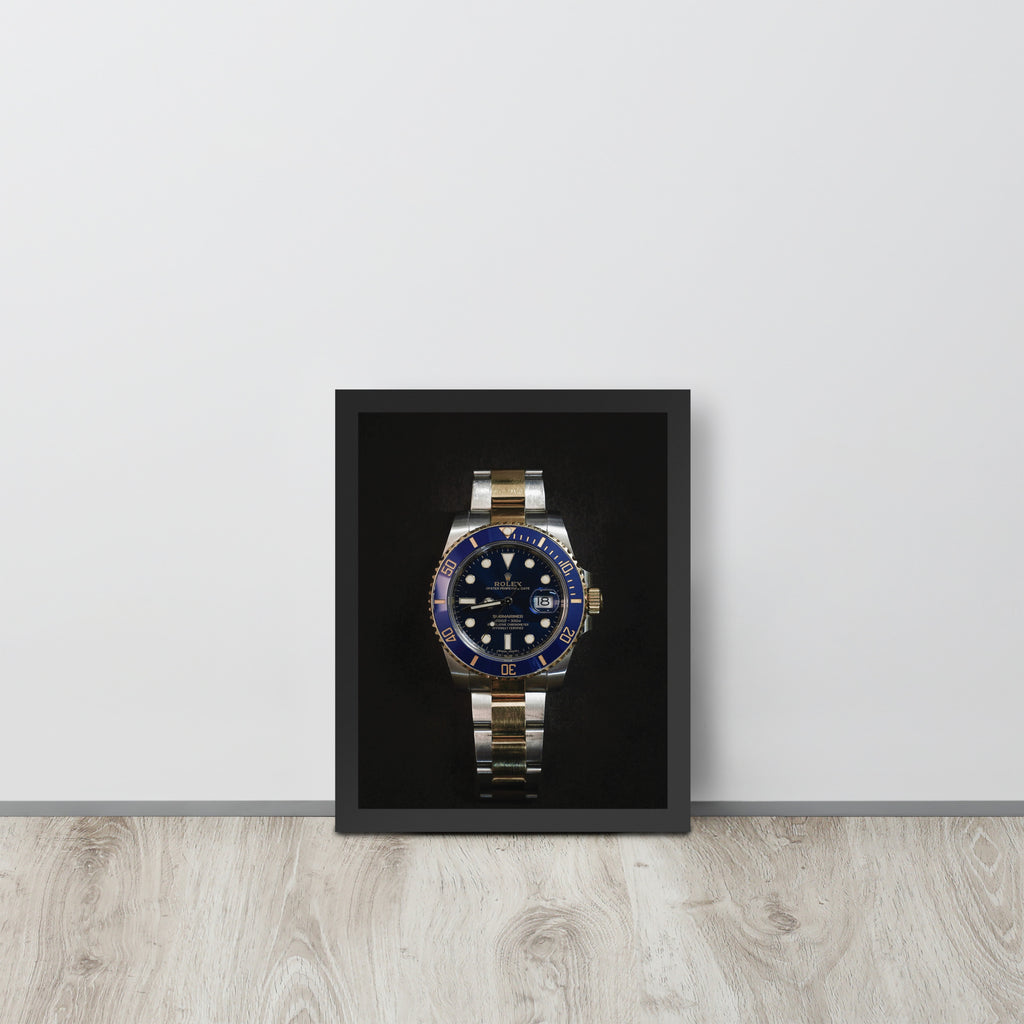 ROLEX -- High Quality -- Framed on photo paper