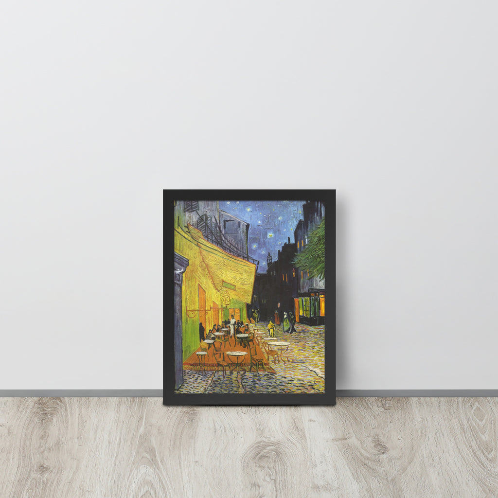 Cafe Vincent Van Gogh -- High Quality -- Framed on photo paper