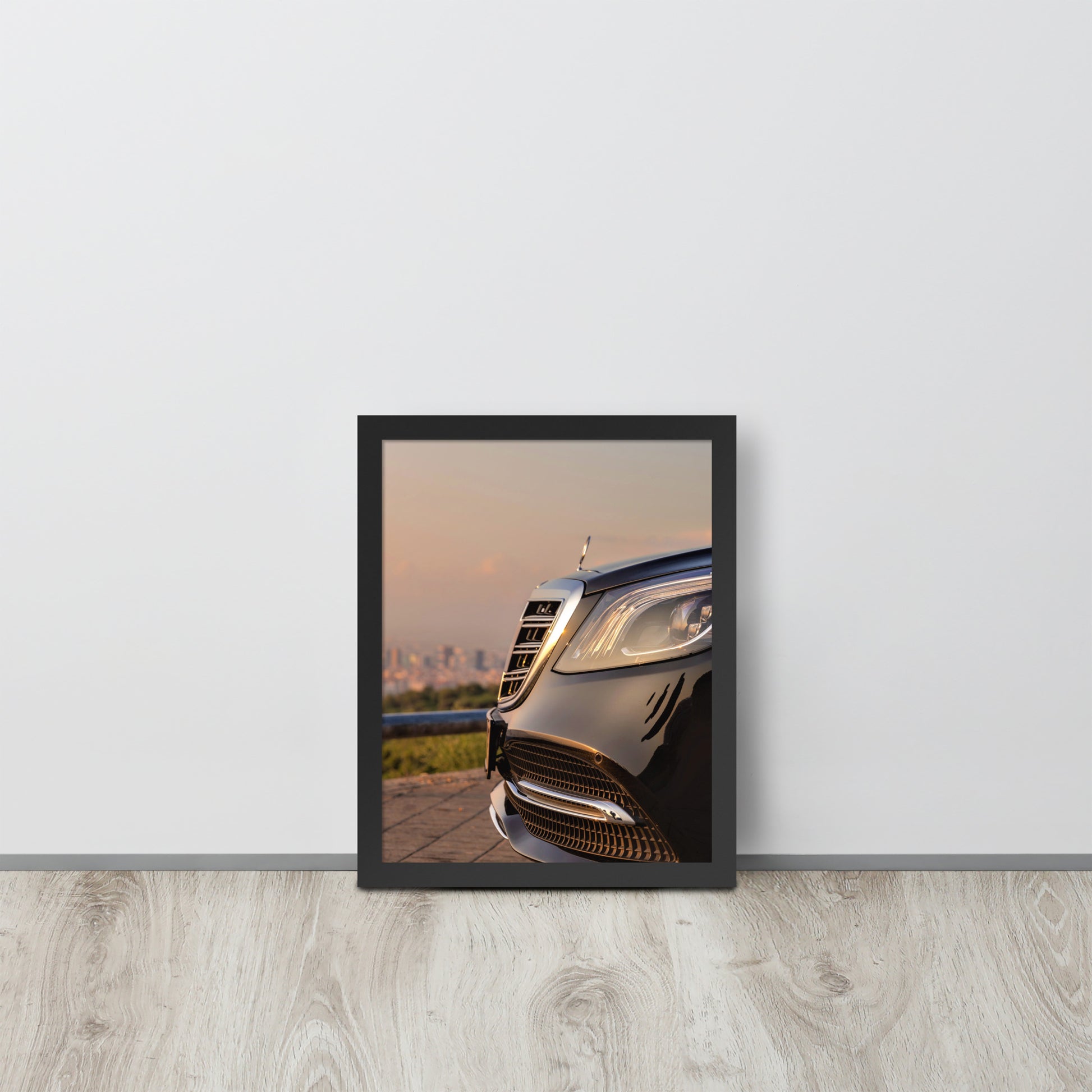 Car Collection S-Class -- High Quality -- Framed on photo paper