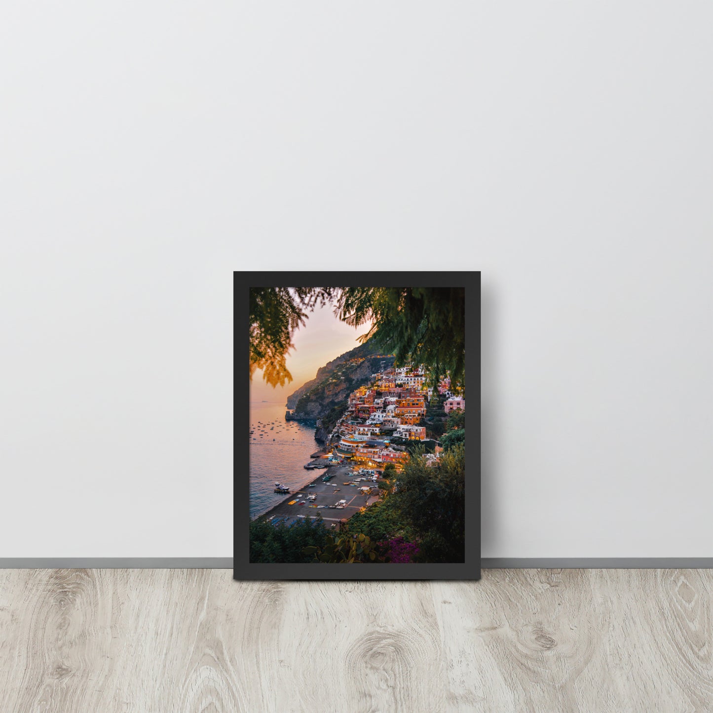 Positano Italia -- High Quality -- Framed on photo paper