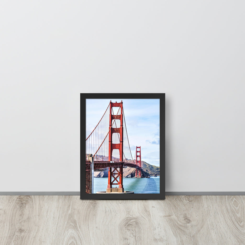 Golden Gate Bridge -- High Quality -- Framed on photo paper