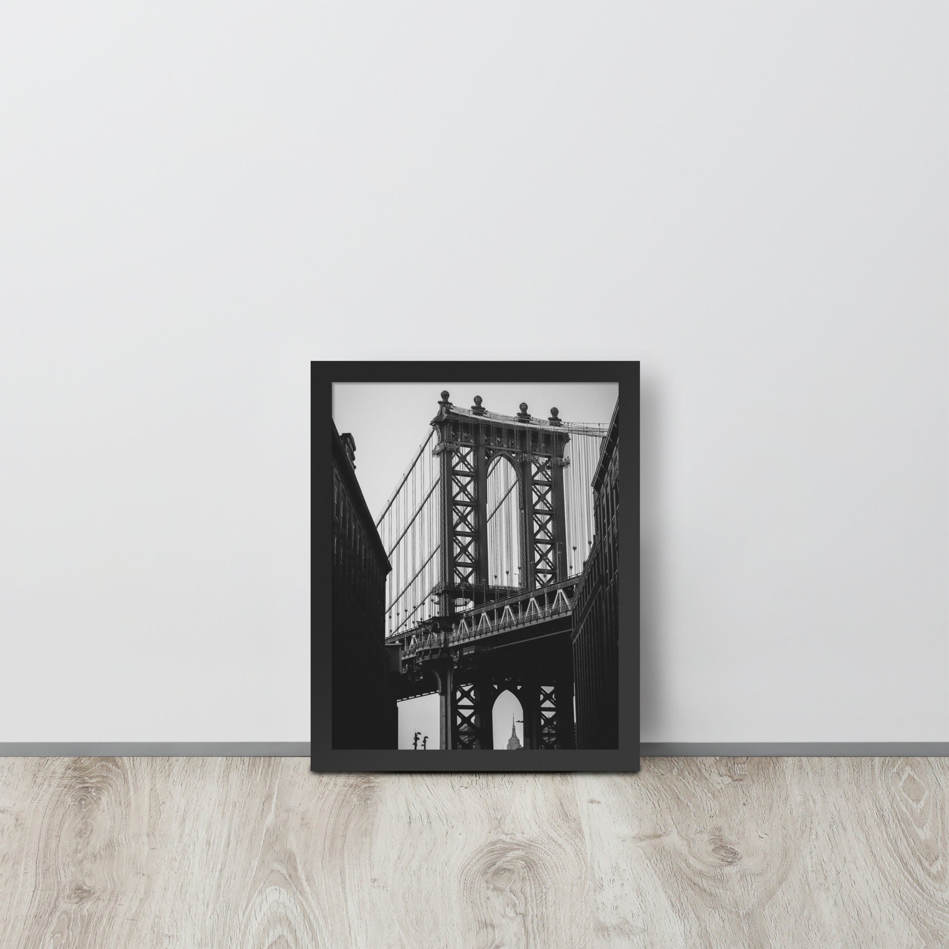 New York Brooklyn Bridge -- High Quality -- Framed on photo paper