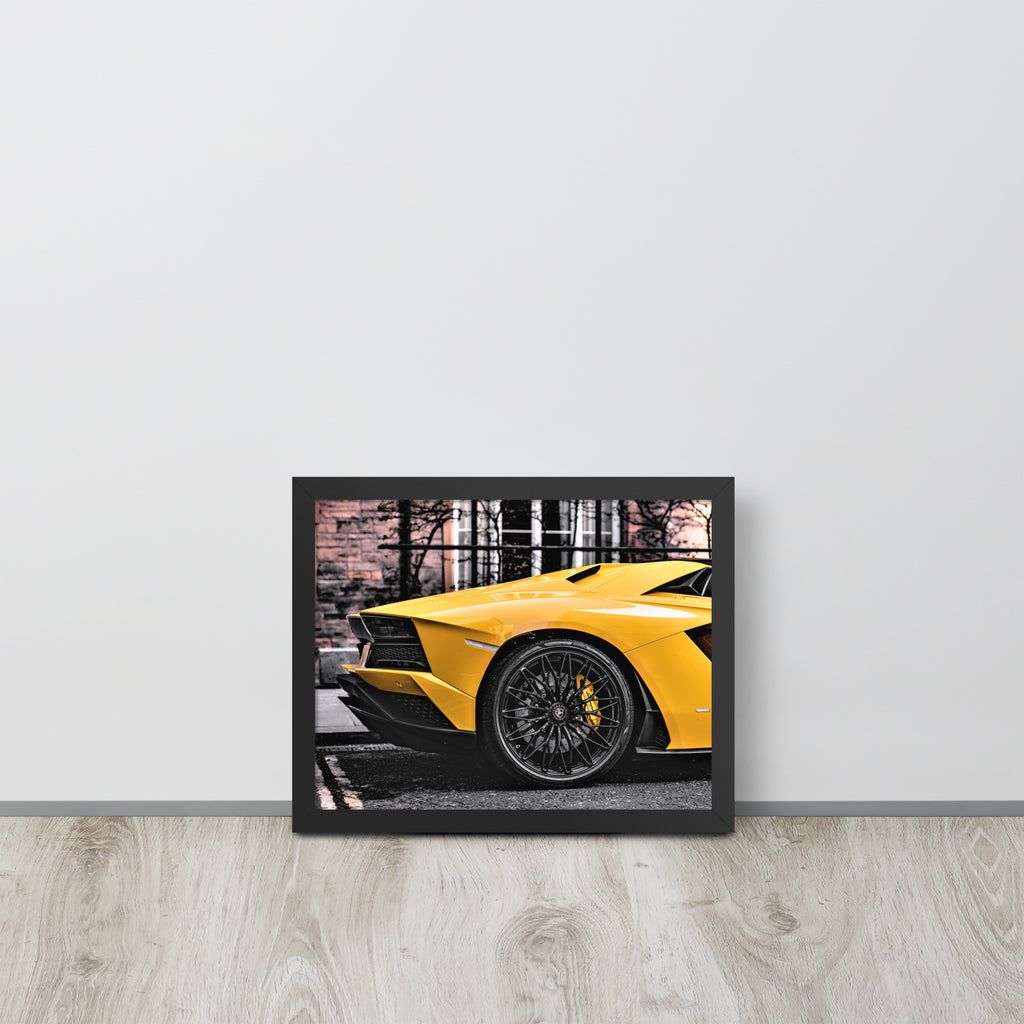 Car Collection Lamborghini -- High Quality -- Framed on photo paper