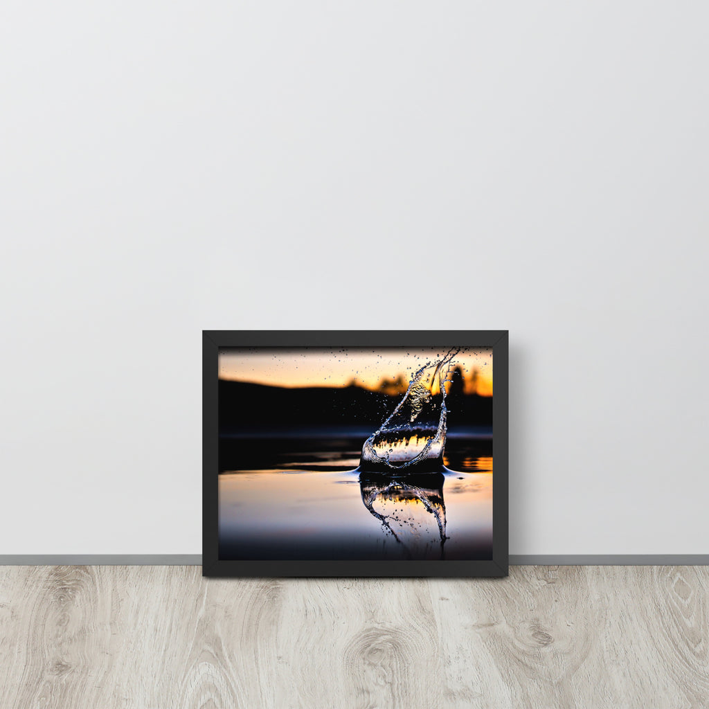 Aqua -- High Quality -- Framed on photo paper