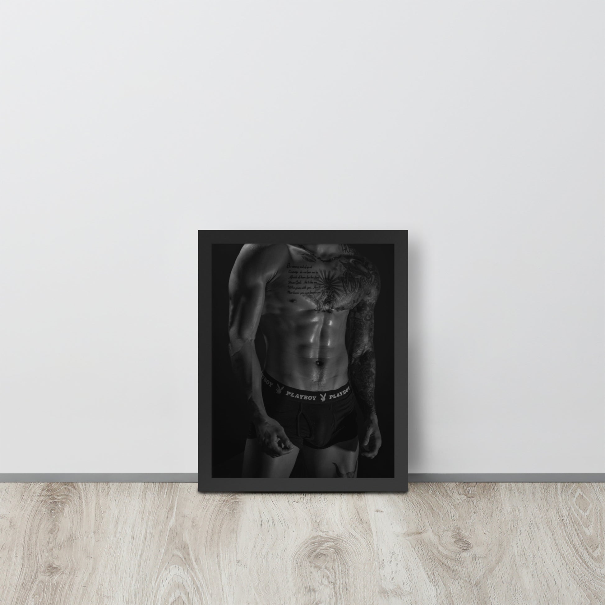 Men -- High Quality -- Framed on photo paper