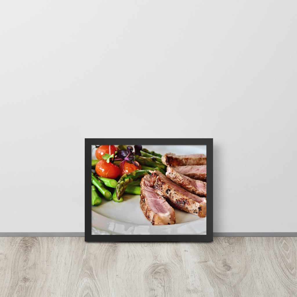 The best Food -- High Quality -- Framed on photo paper