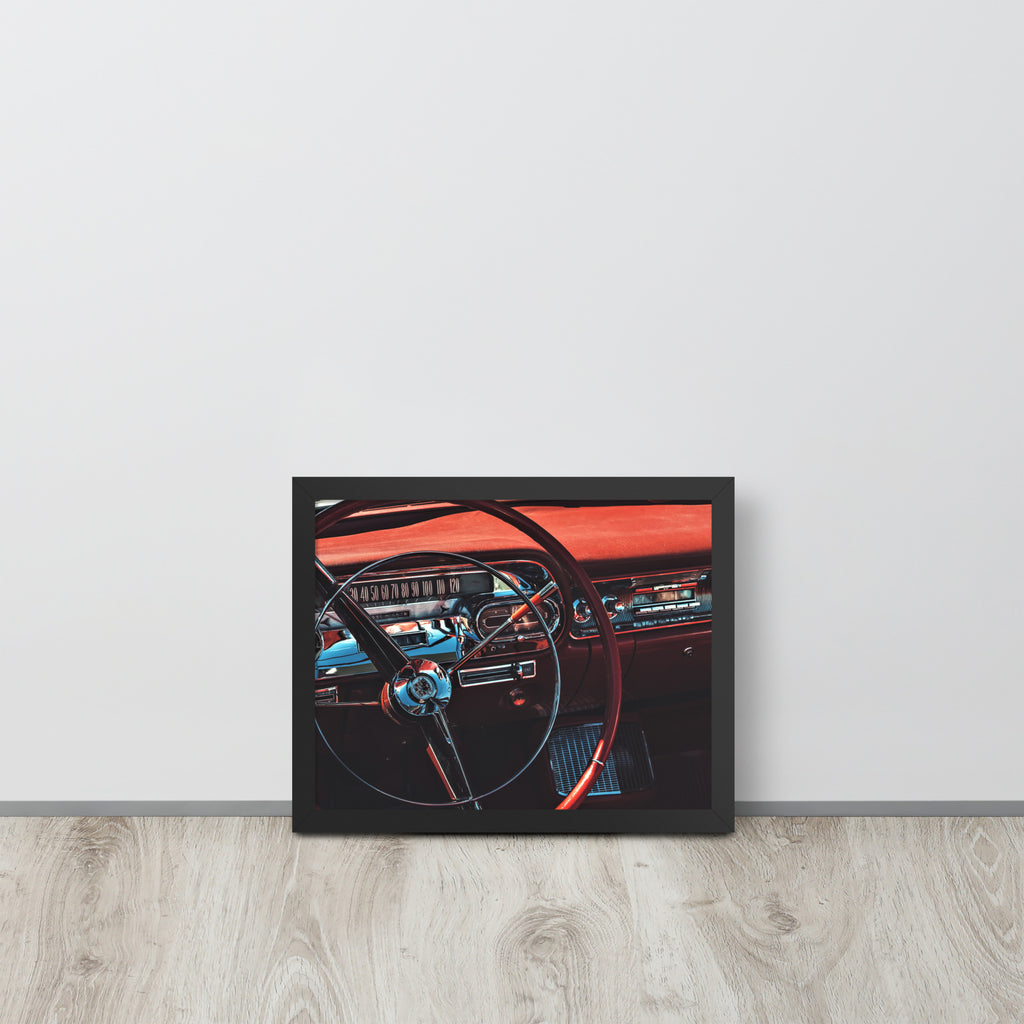 Classic -- High Quality -- Framed on photo paper