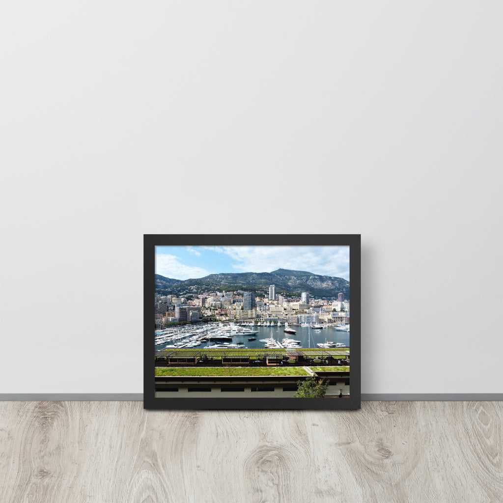 Monaco -- High Quality -- Framed on photo paper