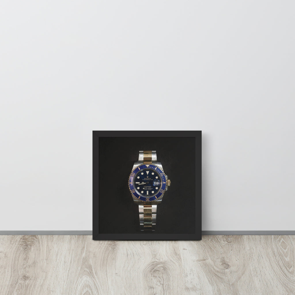 ROLEX -- High Quality -- Framed on photo paper
