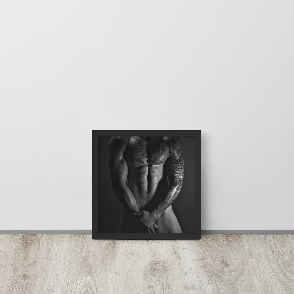 Uomo -- High Quality -- Framed on photo paper