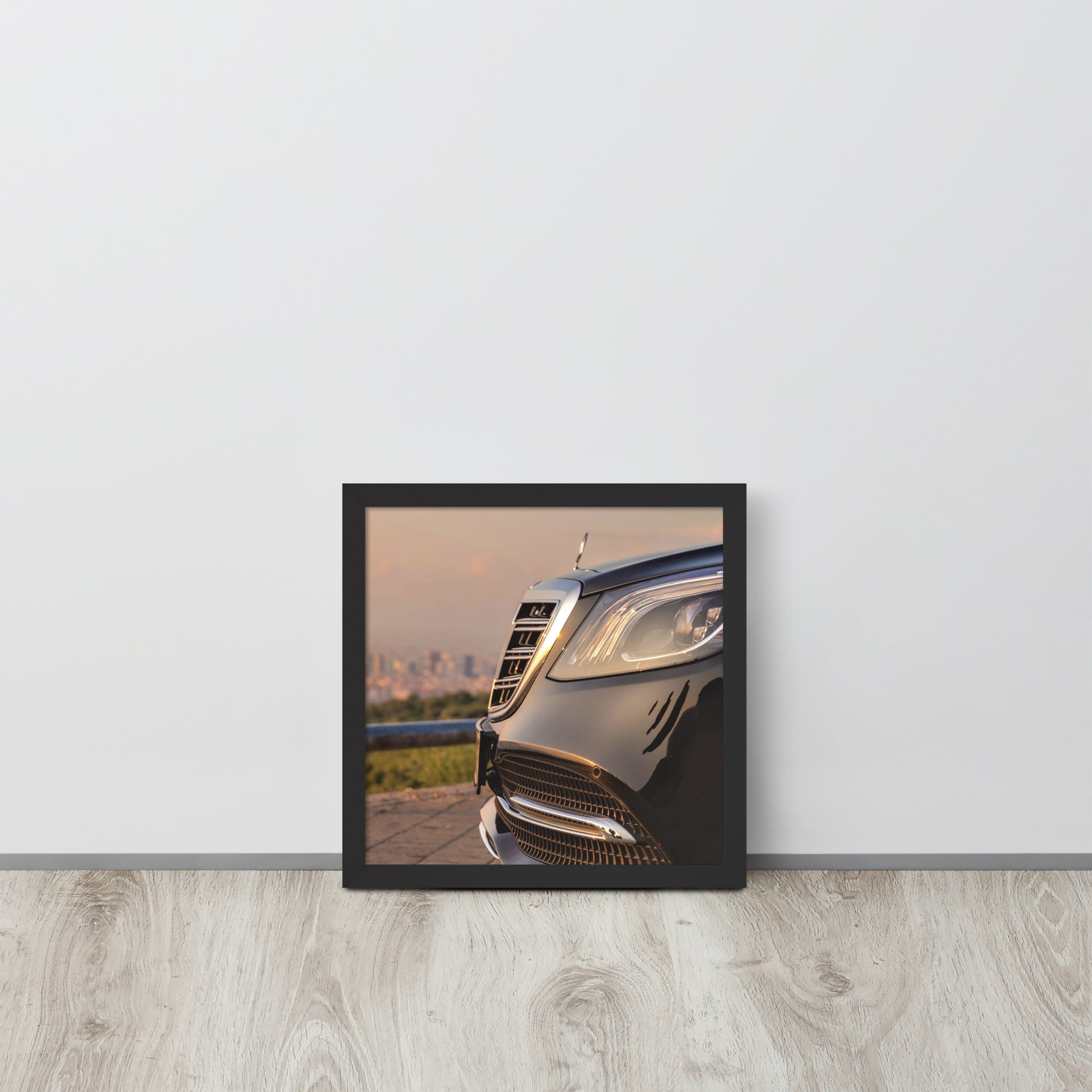 Car Collection S-Class -- High Quality -- Framed on photo paper
