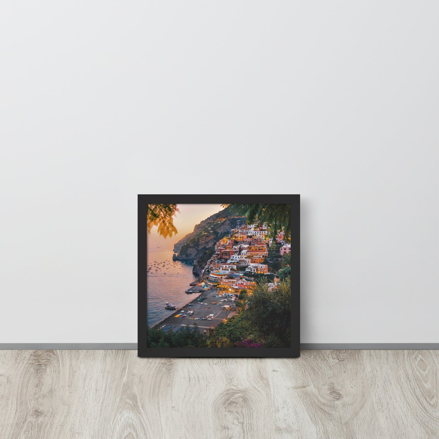 Positano Italia -- High Quality -- Framed on photo paper