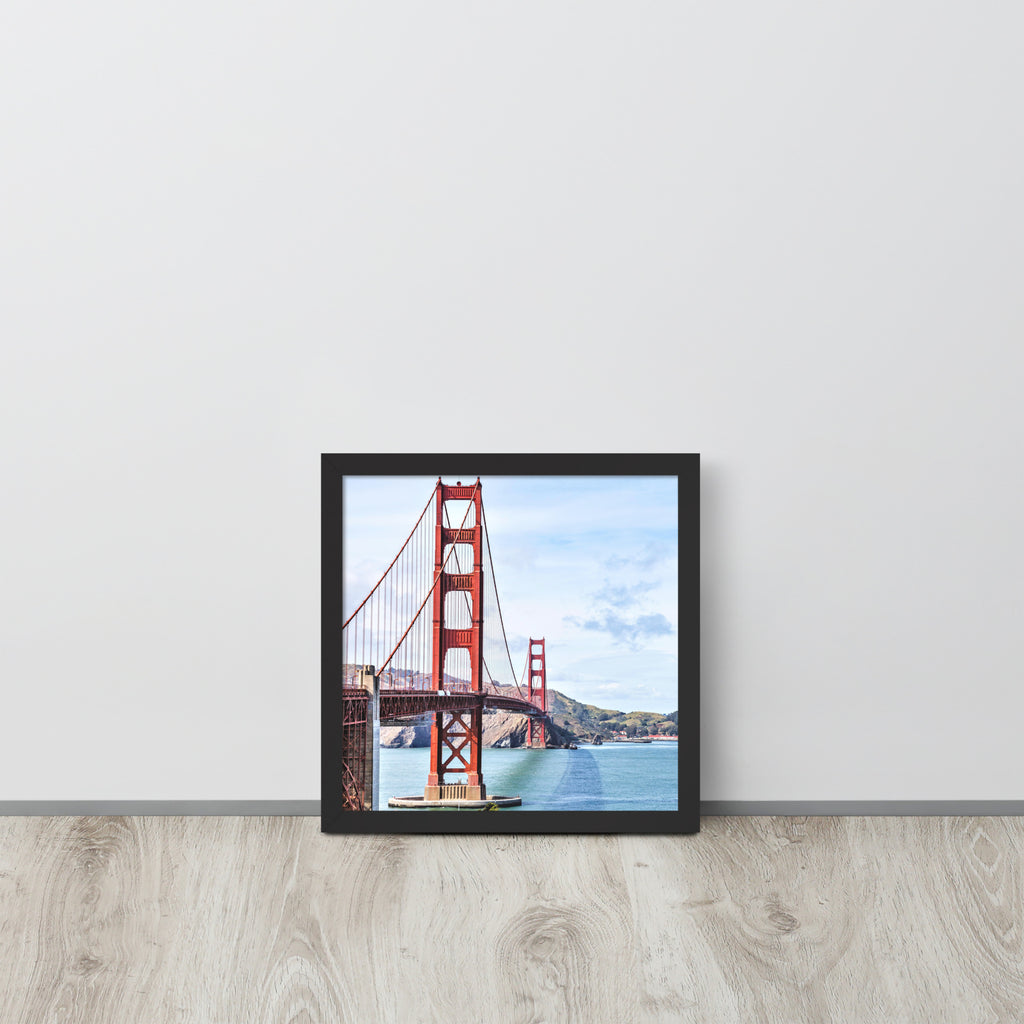 Golden Gate Bridge -- High Quality -- Framed on photo paper