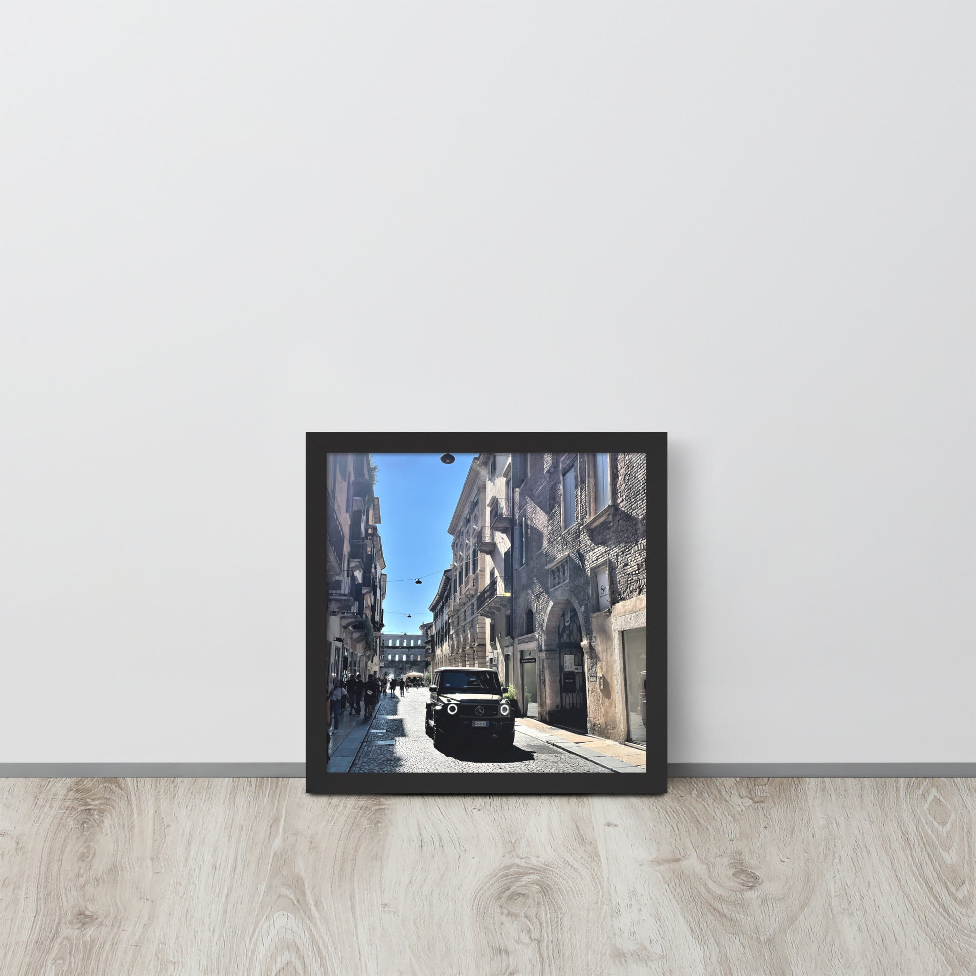 Verona Italia G-Class -- High Quallity -- Framed on photo paper