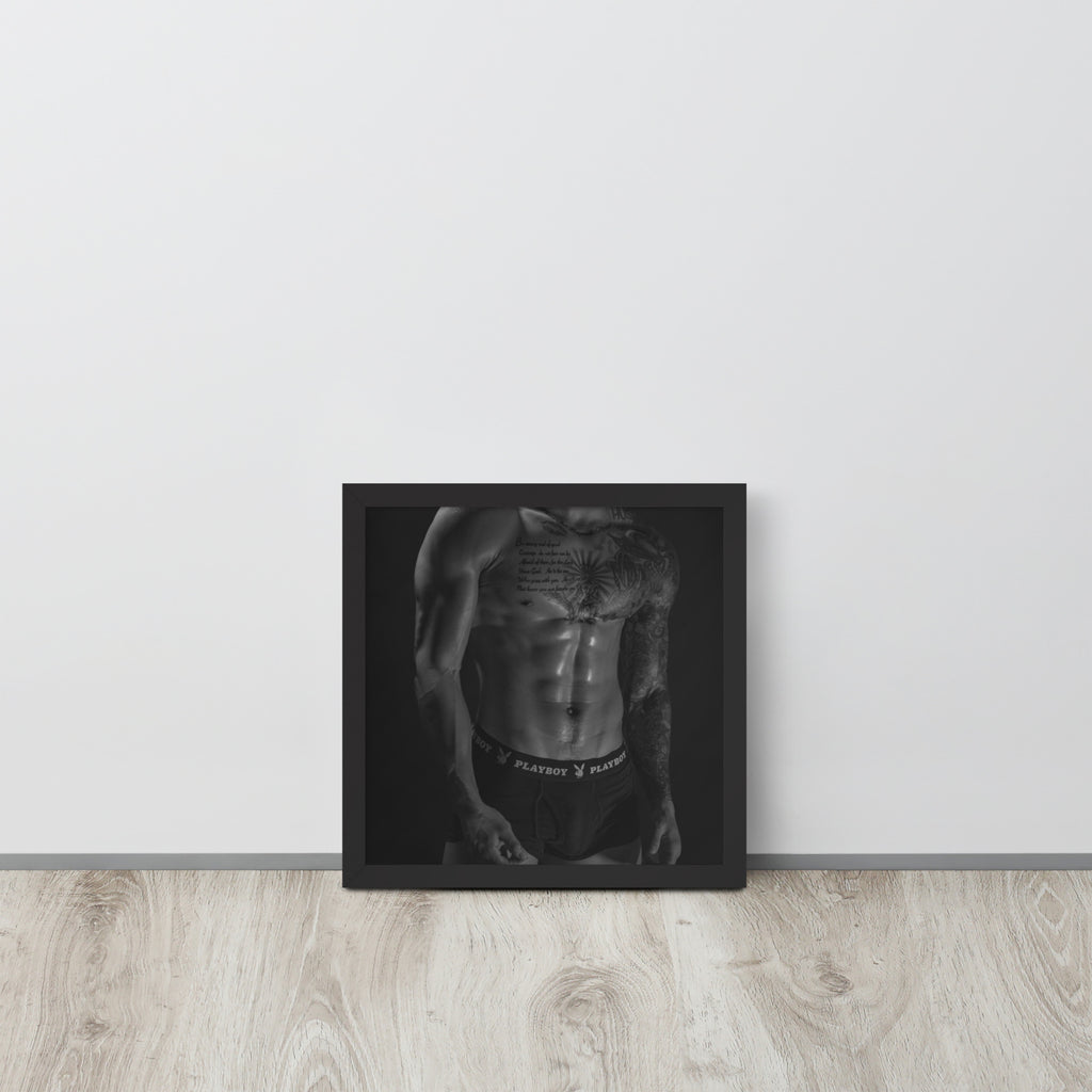 Men -- High Quality -- Framed on photo paper