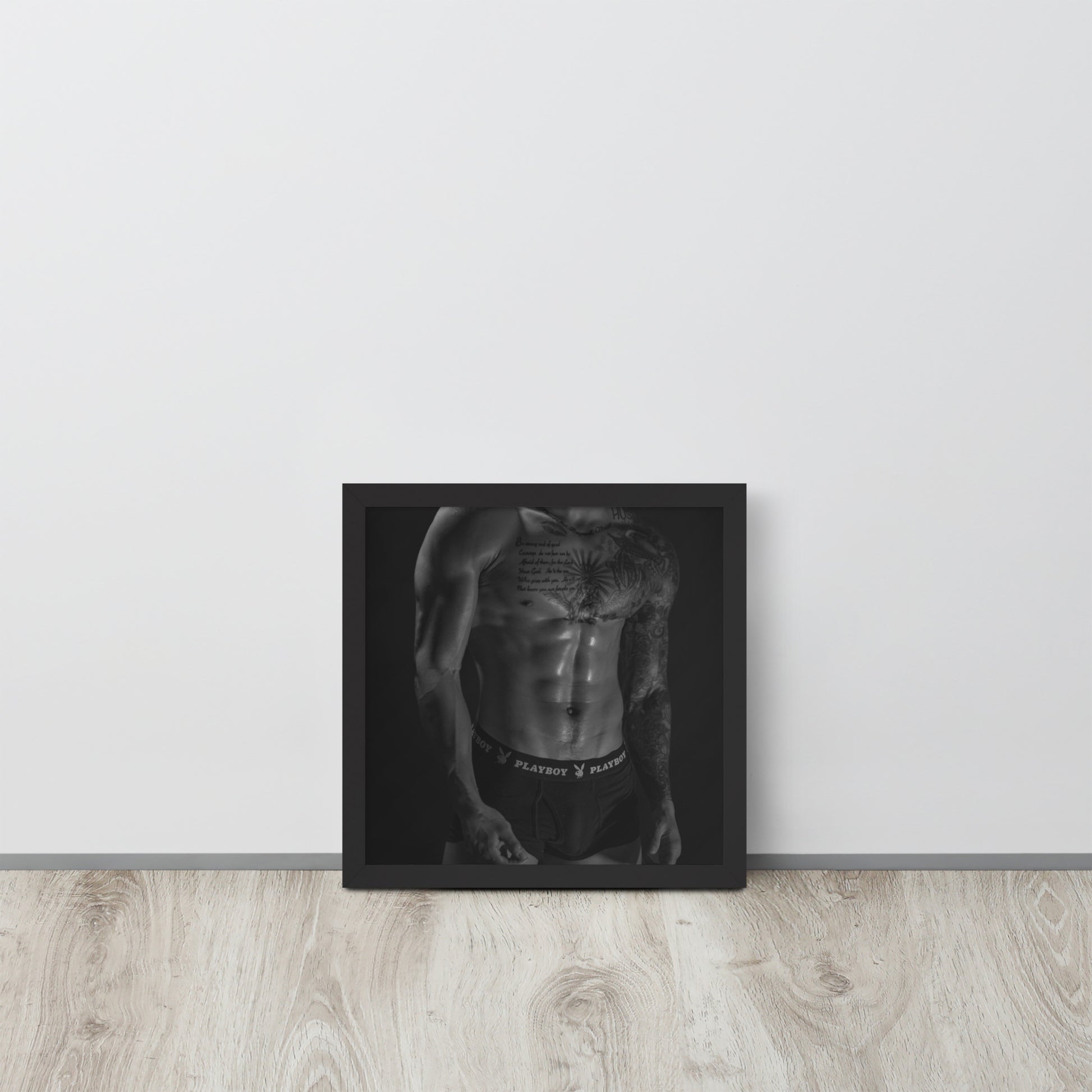 Men -- High Quality -- Framed on photo paper