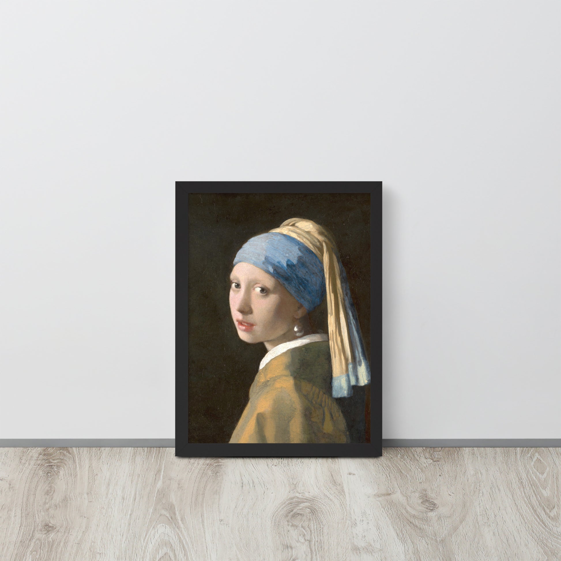 Girl with the pearl -- High Quality -- Framed on photo paper