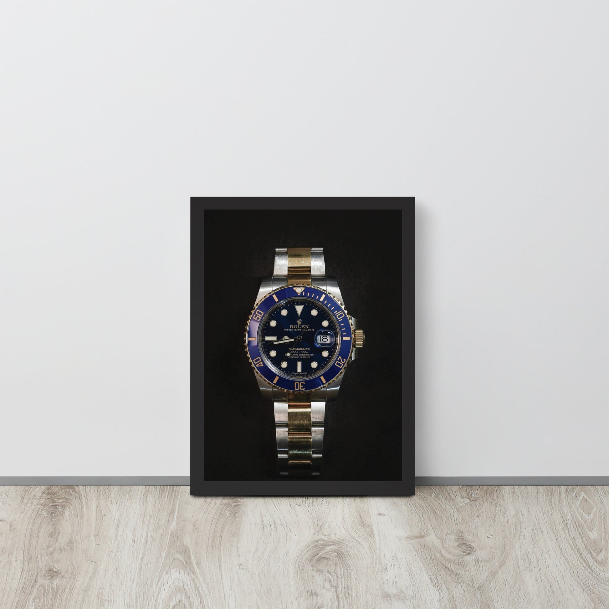 ROLEX -- High Quality -- Framed on photo paper