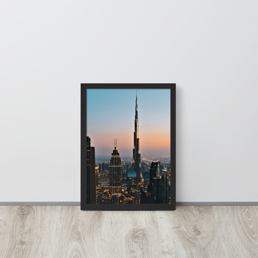Dubai Collection -- High Quality -- Framed on photo paper