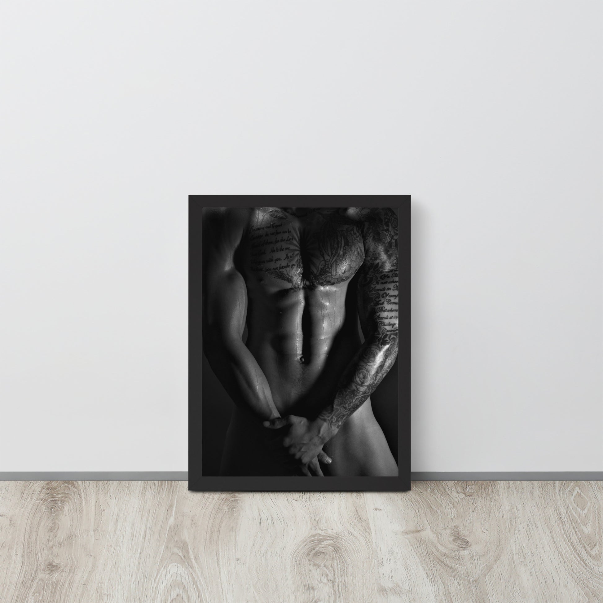 Uomo -- High Quality -- Framed on photo paper