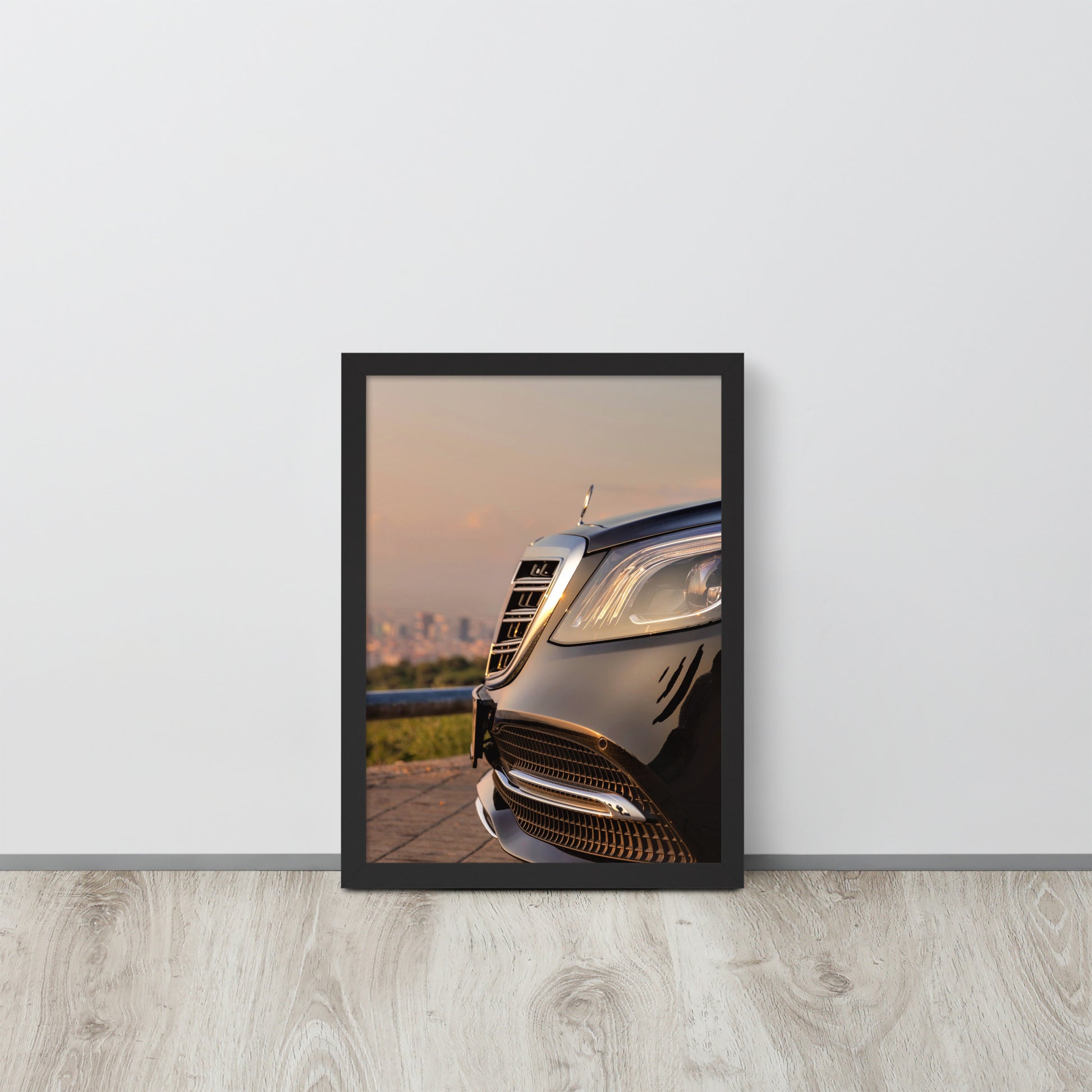 Car Collection S-Class -- High Quality -- Framed on photo paper