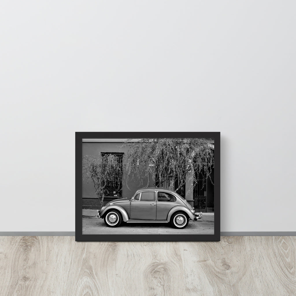 Car Collection Beetle -- High Quality -- Framed on photo paper