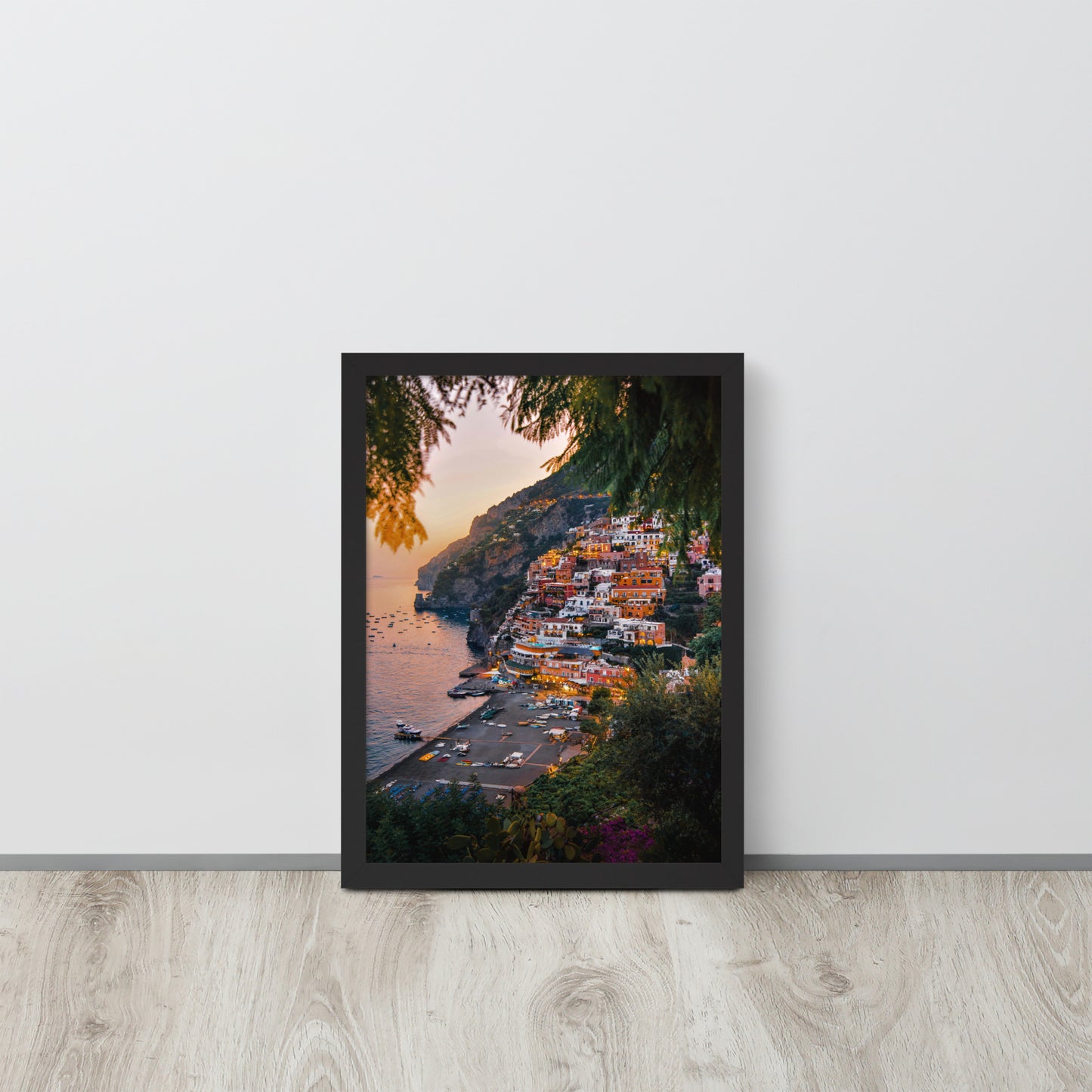 Positano Italia -- High Quality -- Framed on photo paper