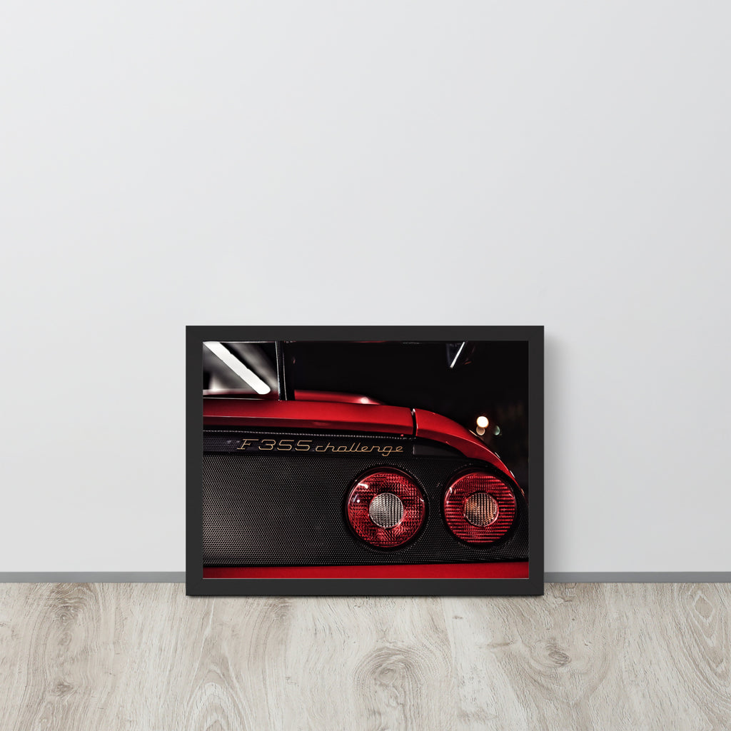 Car Collection Ferrari -- High Quality -- Framed on photo paper