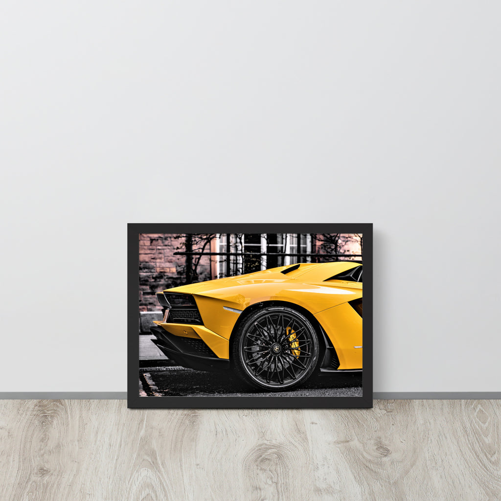 Car Collection Lamborghini -- High Quality -- Framed on photo paper