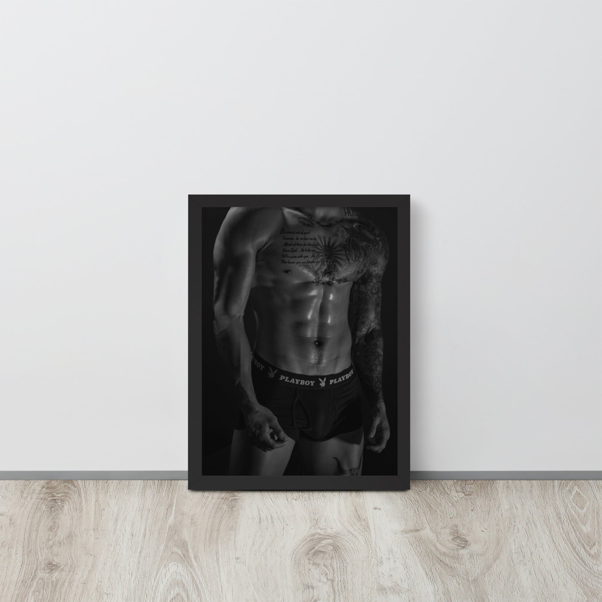 Men -- High Quality -- Framed on photo paper
