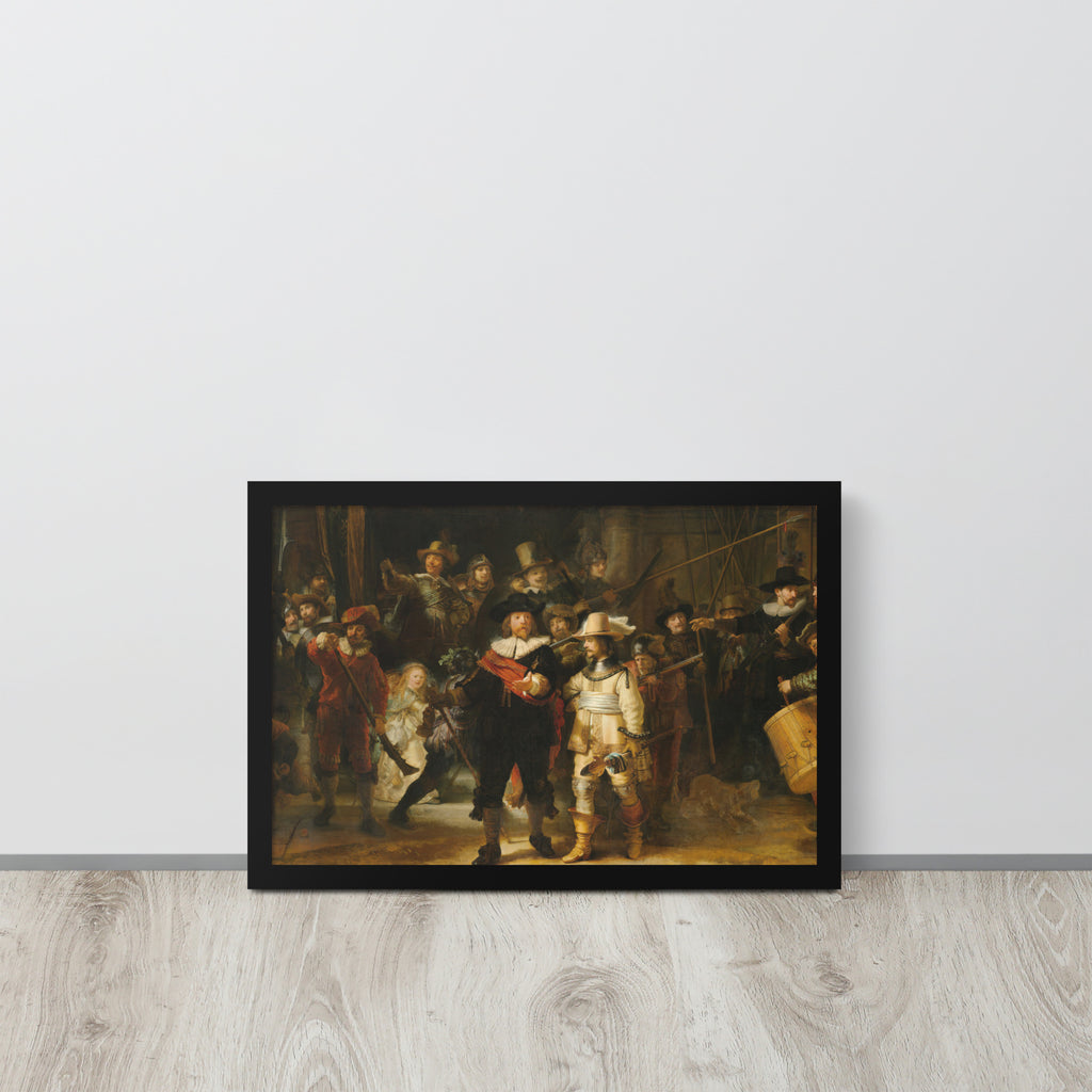 Rembrandt -- High Quality -- Framed on photo paper