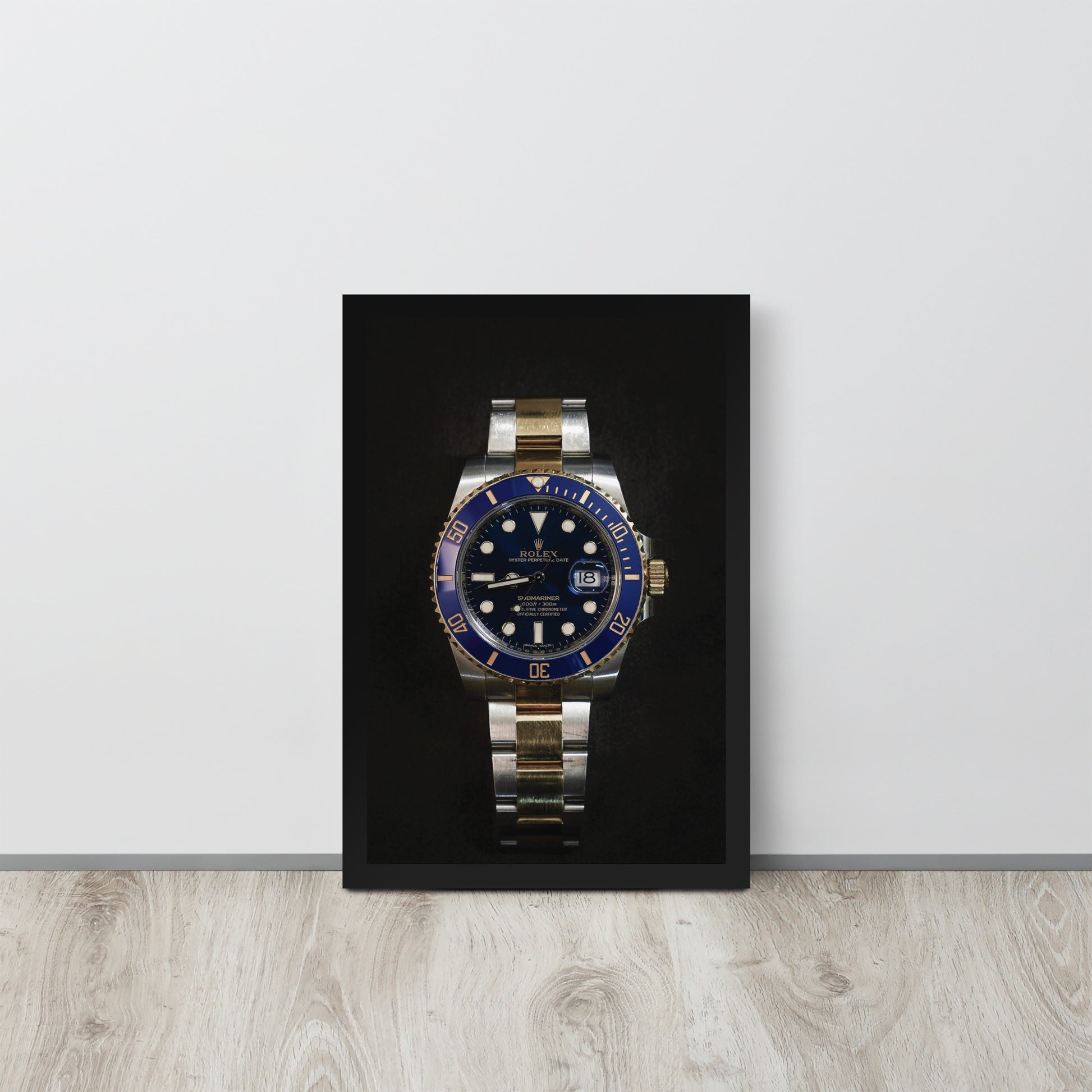 ROLEX -- High Quality -- Framed on photo paper