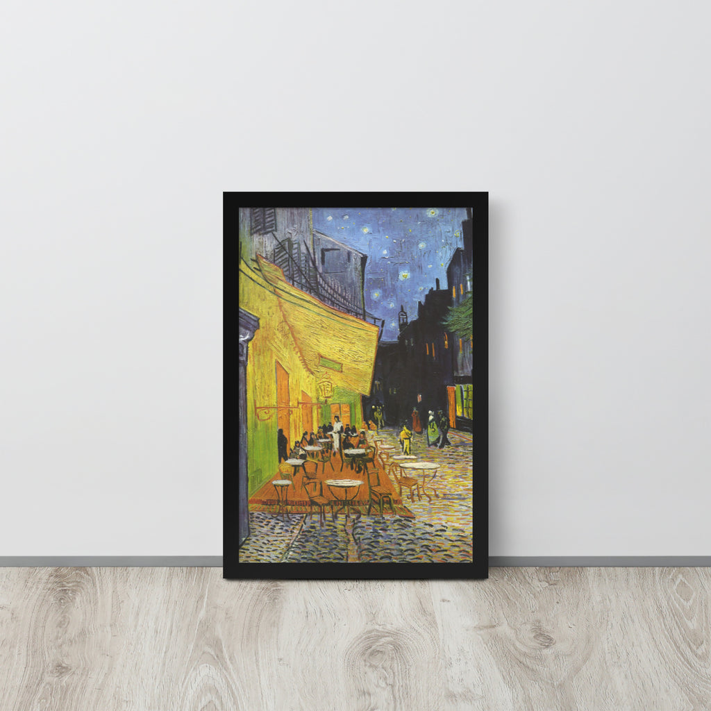 Cafe Vincent Van Gogh -- High Quality -- Framed on photo paper