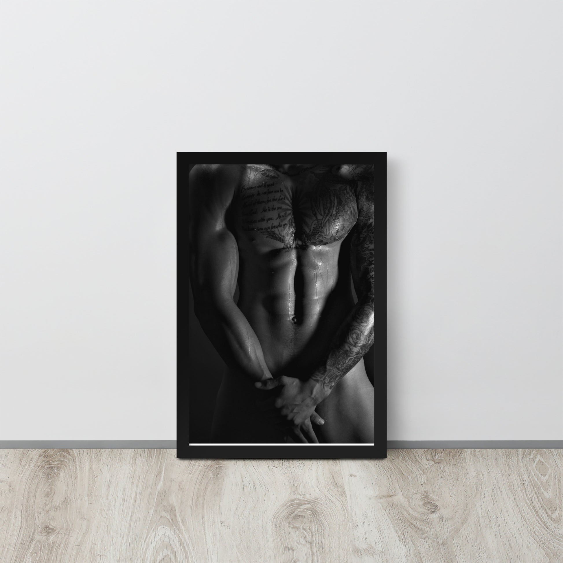 Uomo -- High Quality -- Framed on photo paper