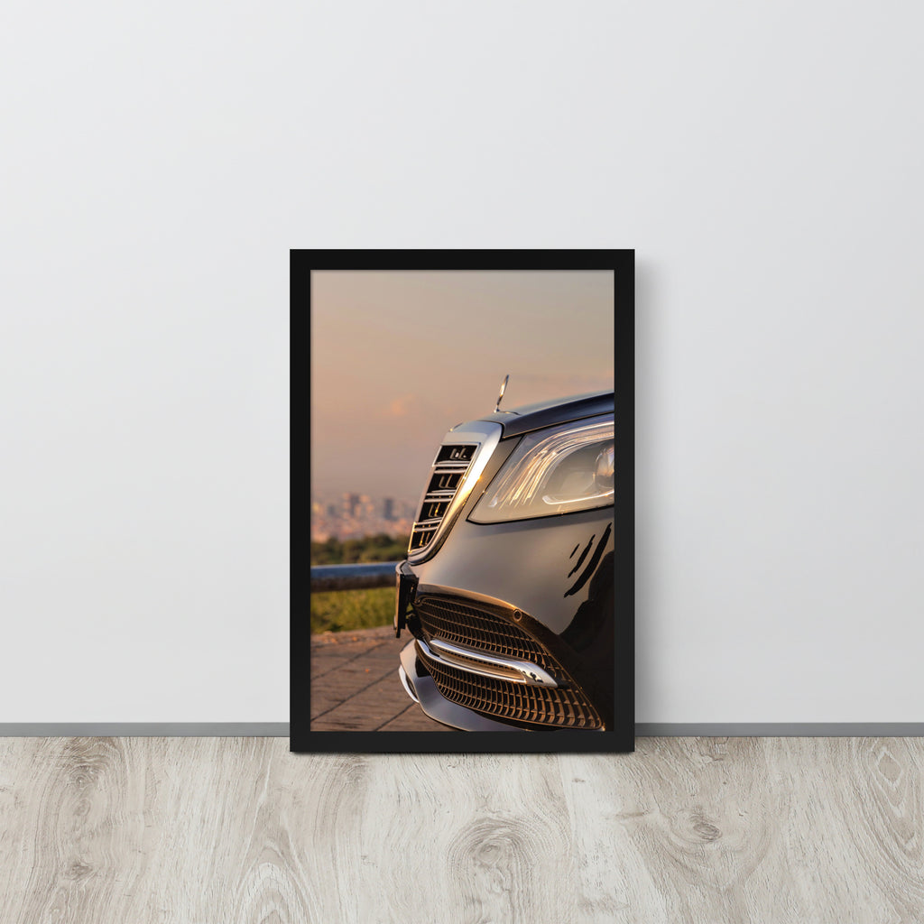 Car Collection S-Class -- High Quality -- Framed on photo paper