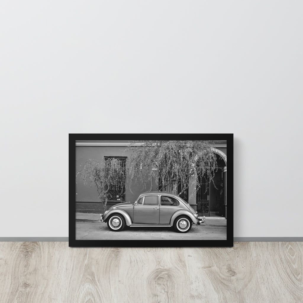 Car Collection Beetle -- High Quality -- Framed on photo paper