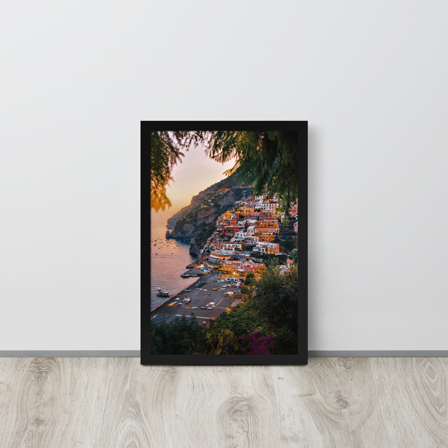 Positano Italia -- High Quality -- Framed on photo paper