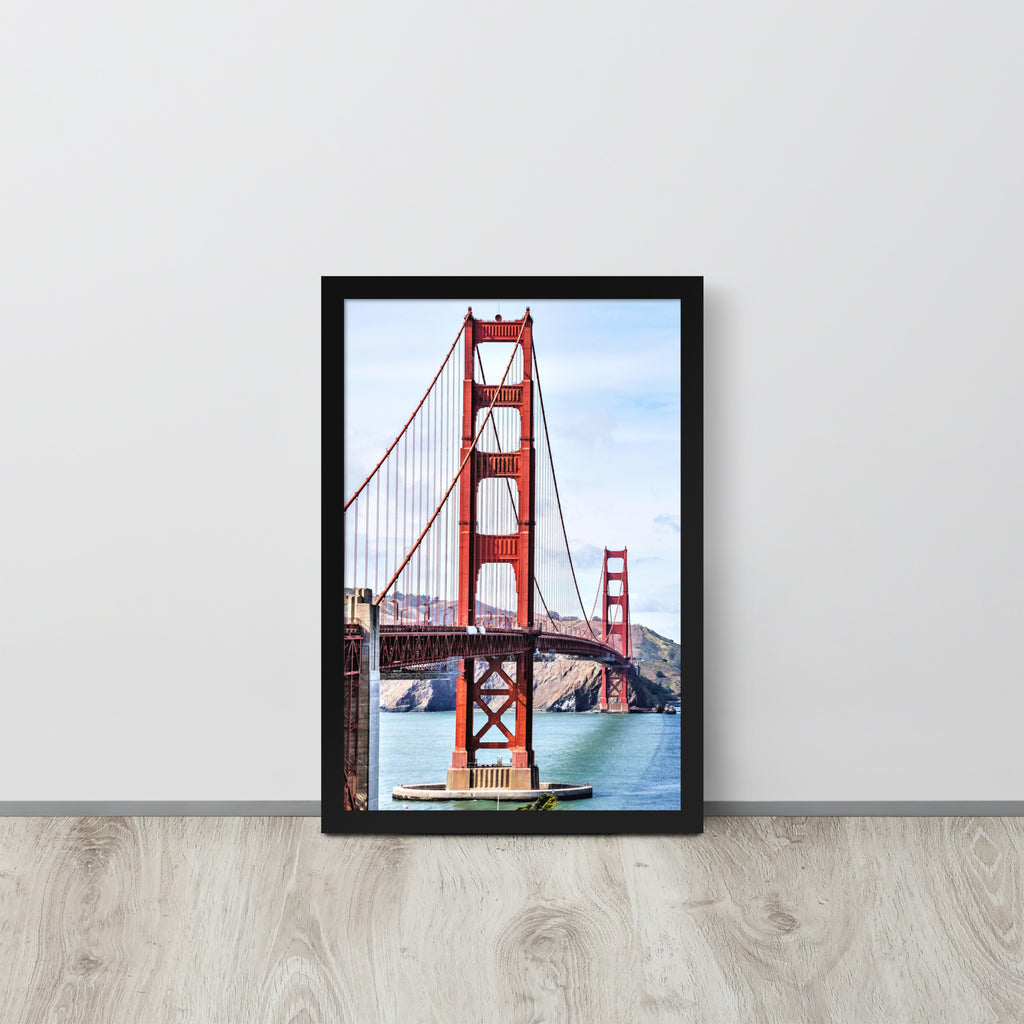 Golden Gate Bridge -- High Quality -- Framed on photo paper