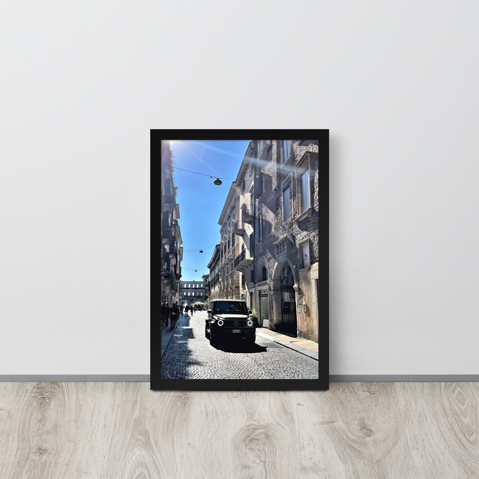 Verona Italia G-Class -- High Quallity -- Framed on photo paper