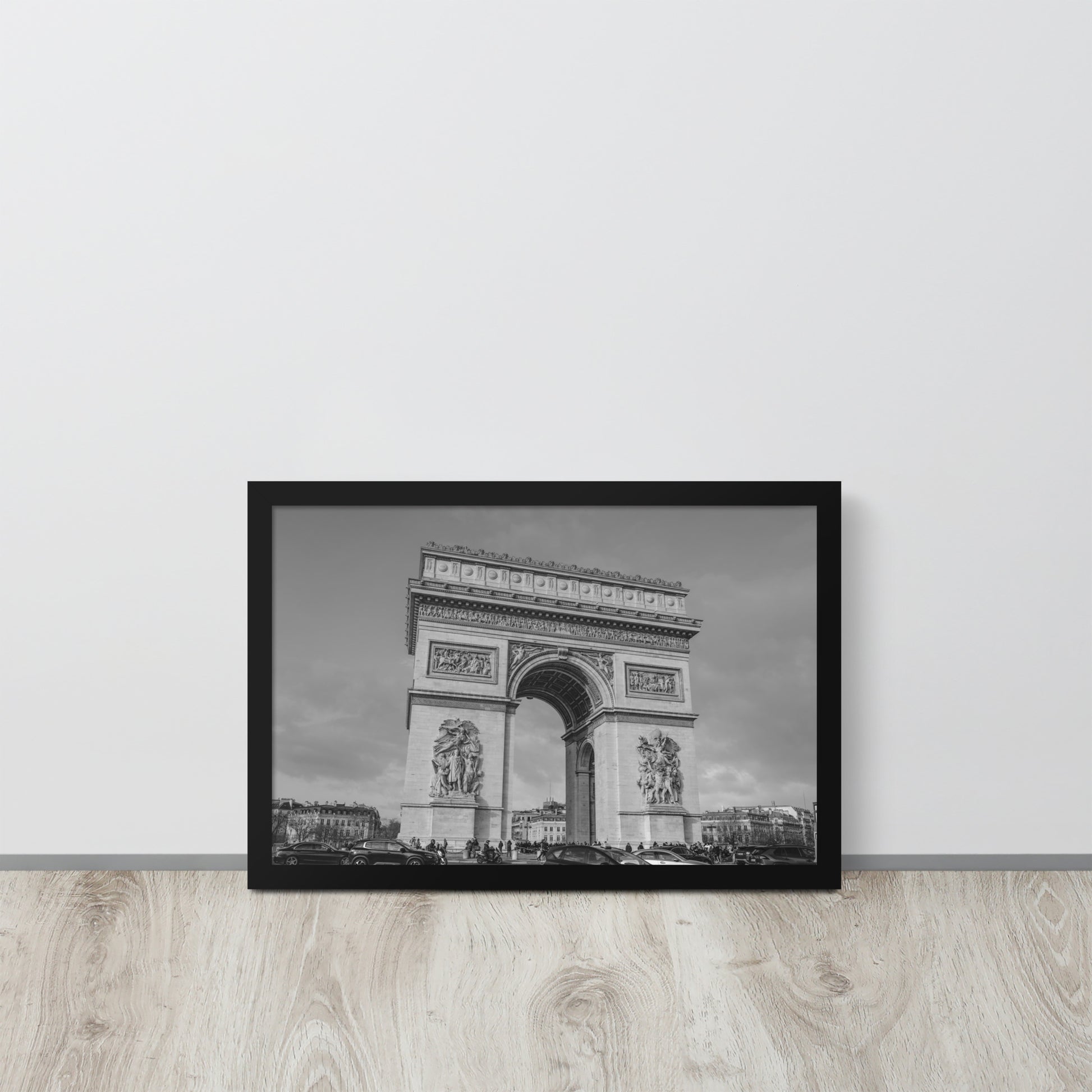 Paris Arc de Triomphe -- High Quality --  Framed on photo paper