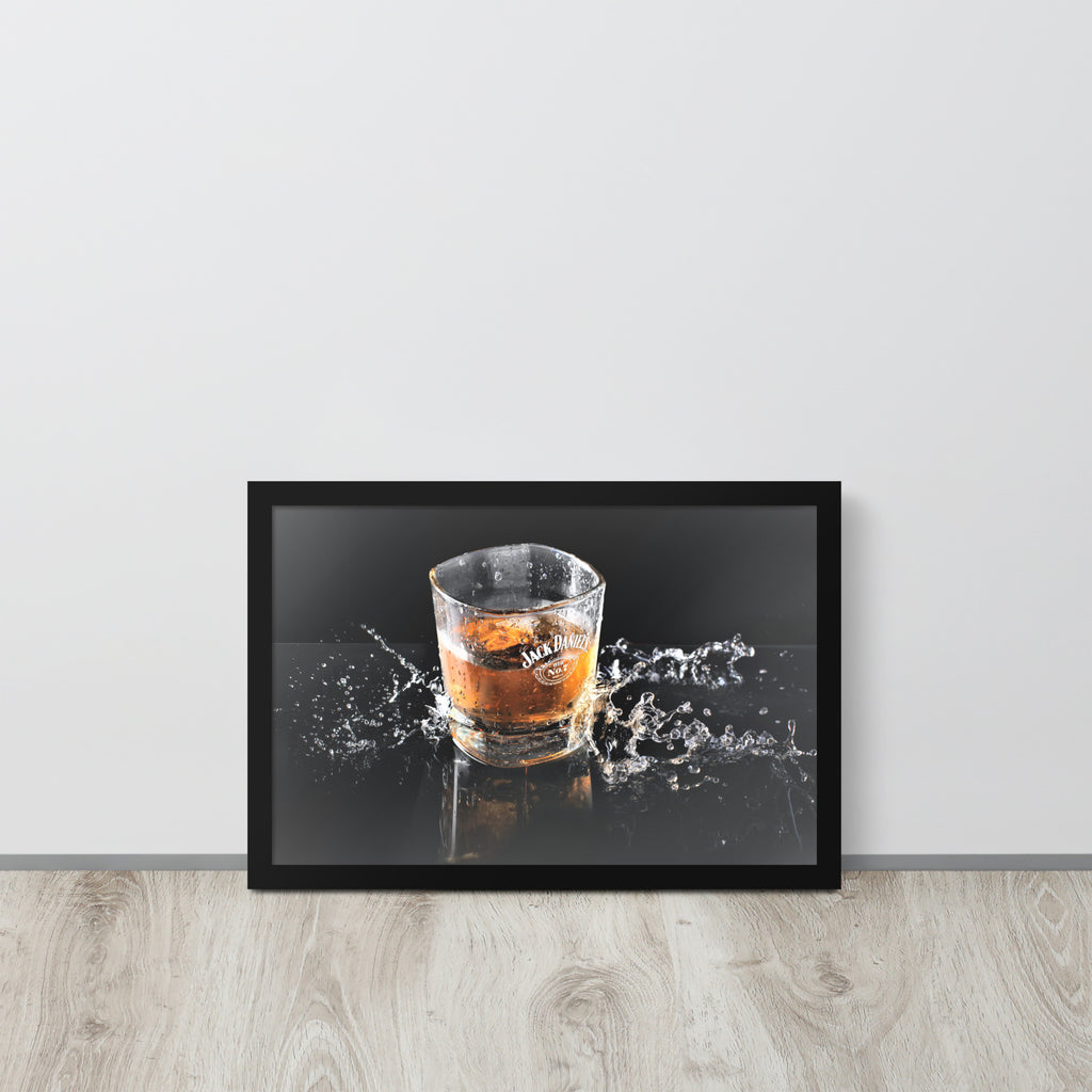 Jack Daniels -- High Quality -- Framed on photo paper