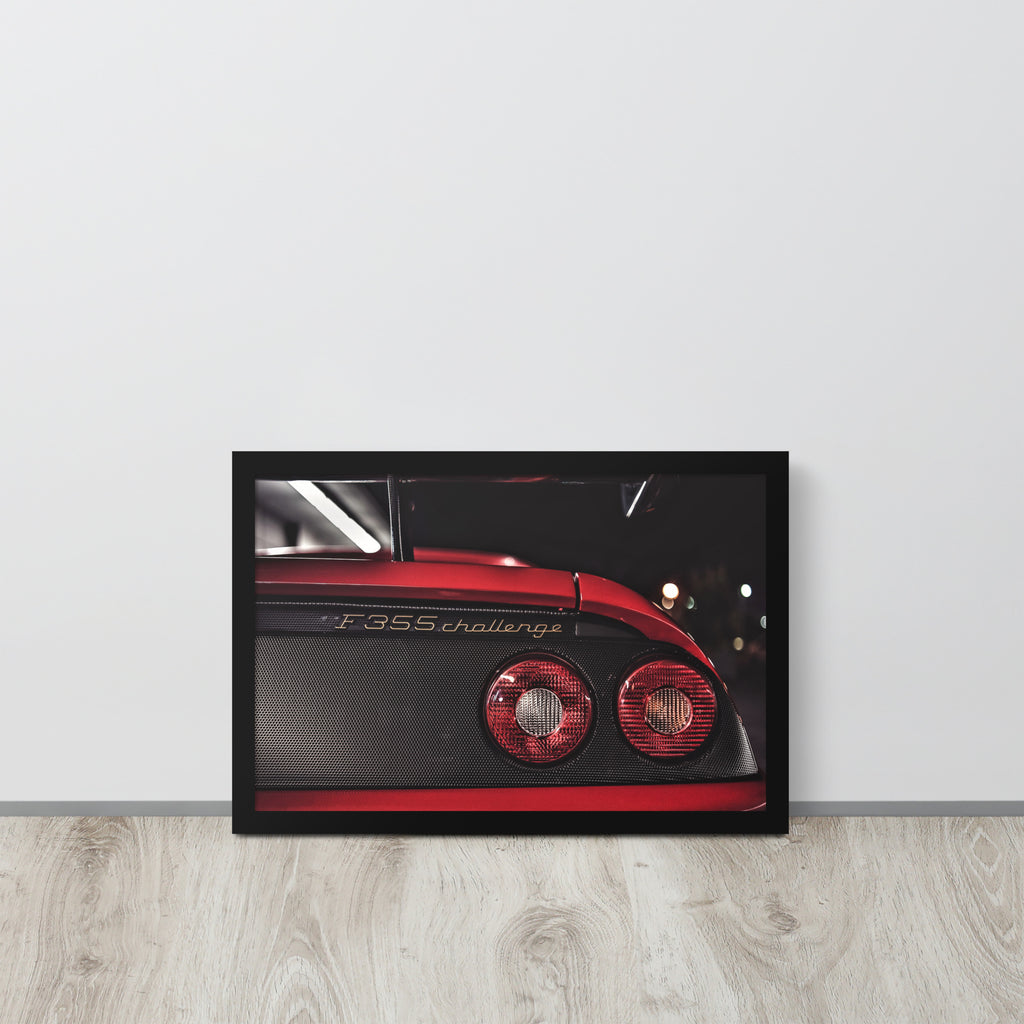 Car Collection Ferrari -- High Quality -- Framed on photo paper