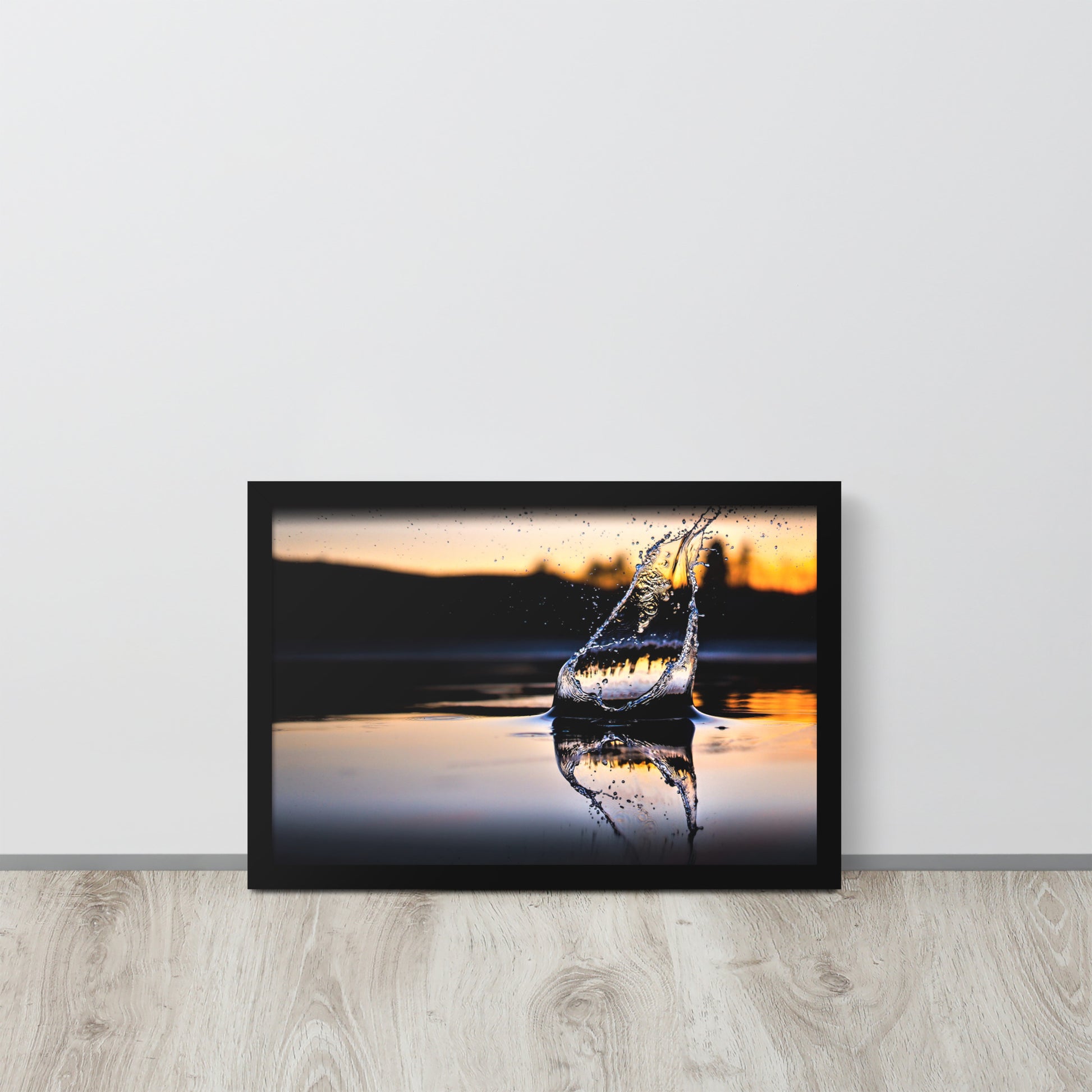 Aqua -- High Quality -- Framed on photo paper