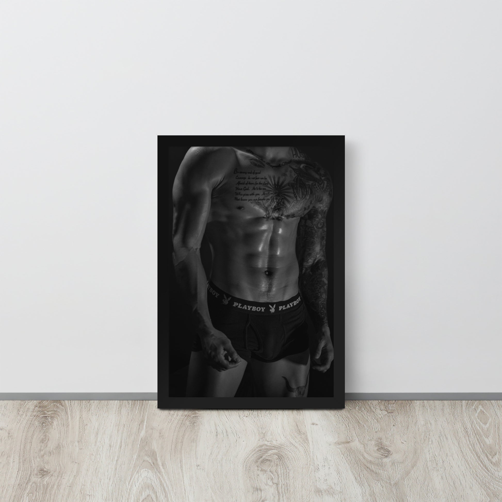 Men -- High Quality -- Framed on photo paper