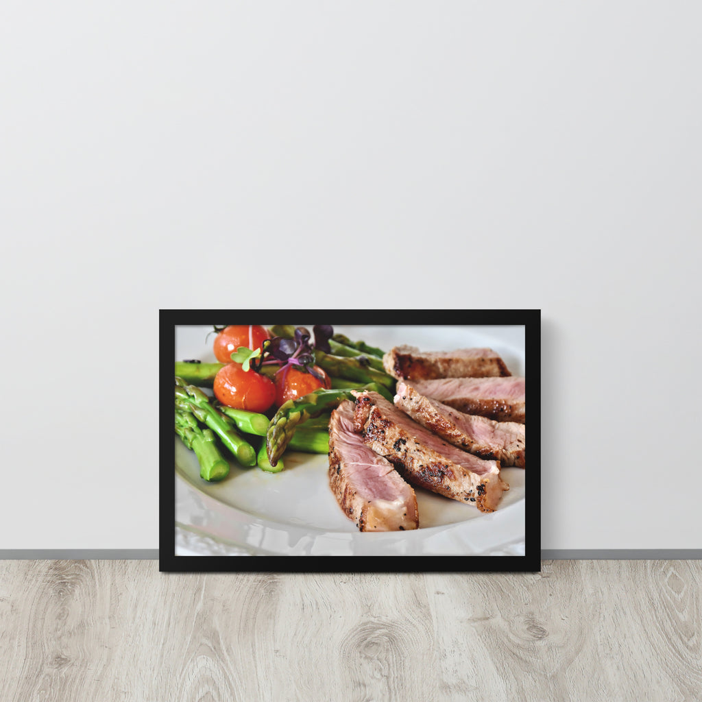 The best Food -- High Quality -- Framed on photo paper