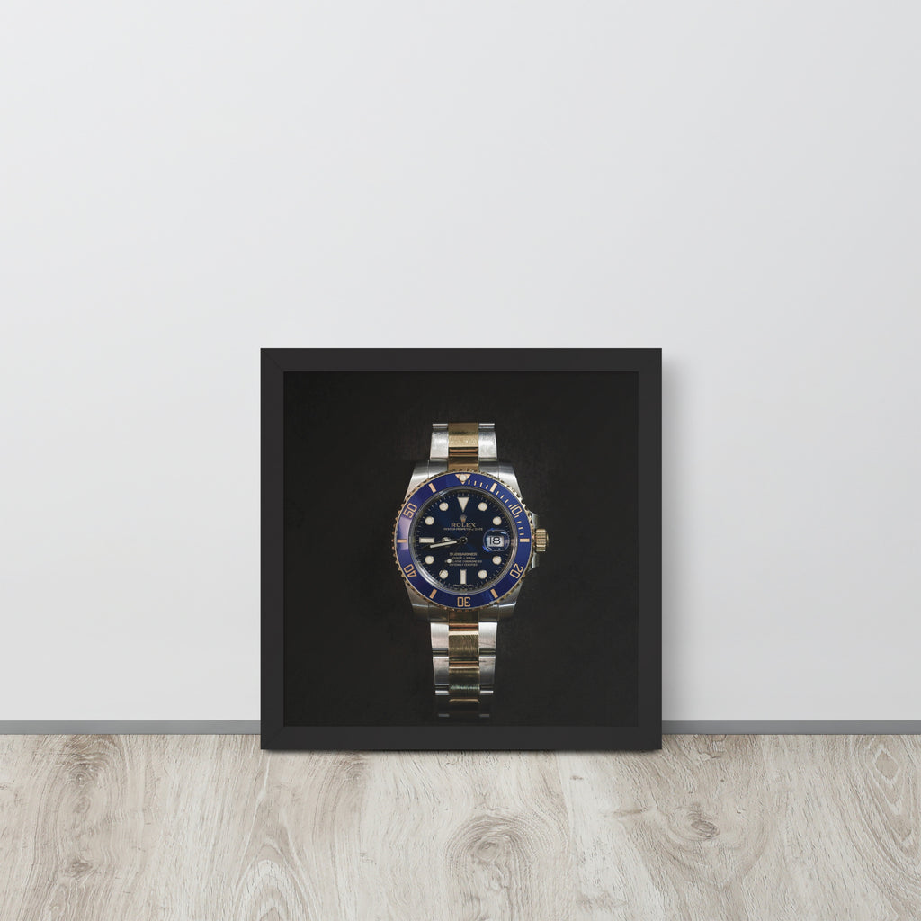 ROLEX -- High Quality -- Framed on photo paper