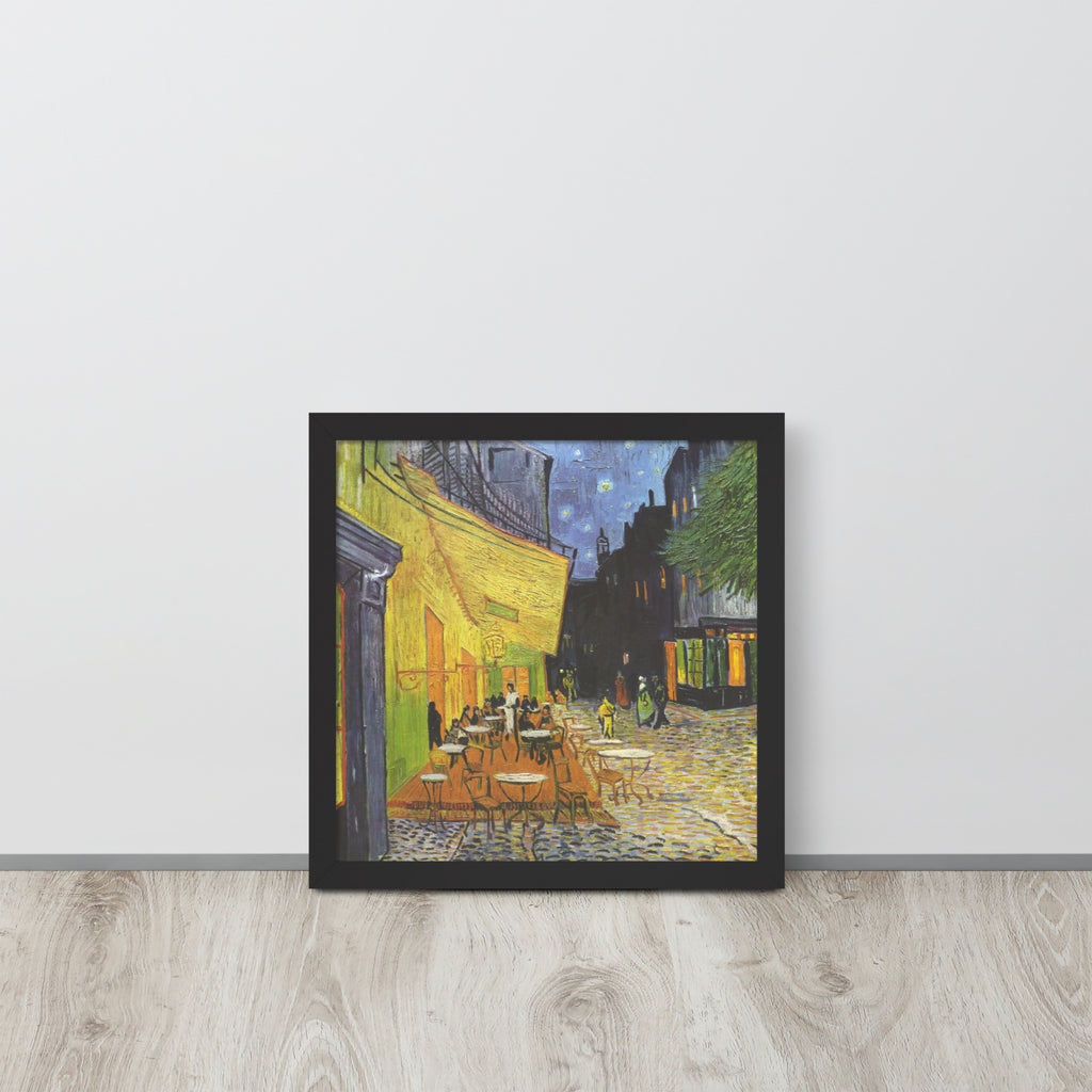 Cafe Vincent Van Gogh -- High Quality -- Framed on photo paper