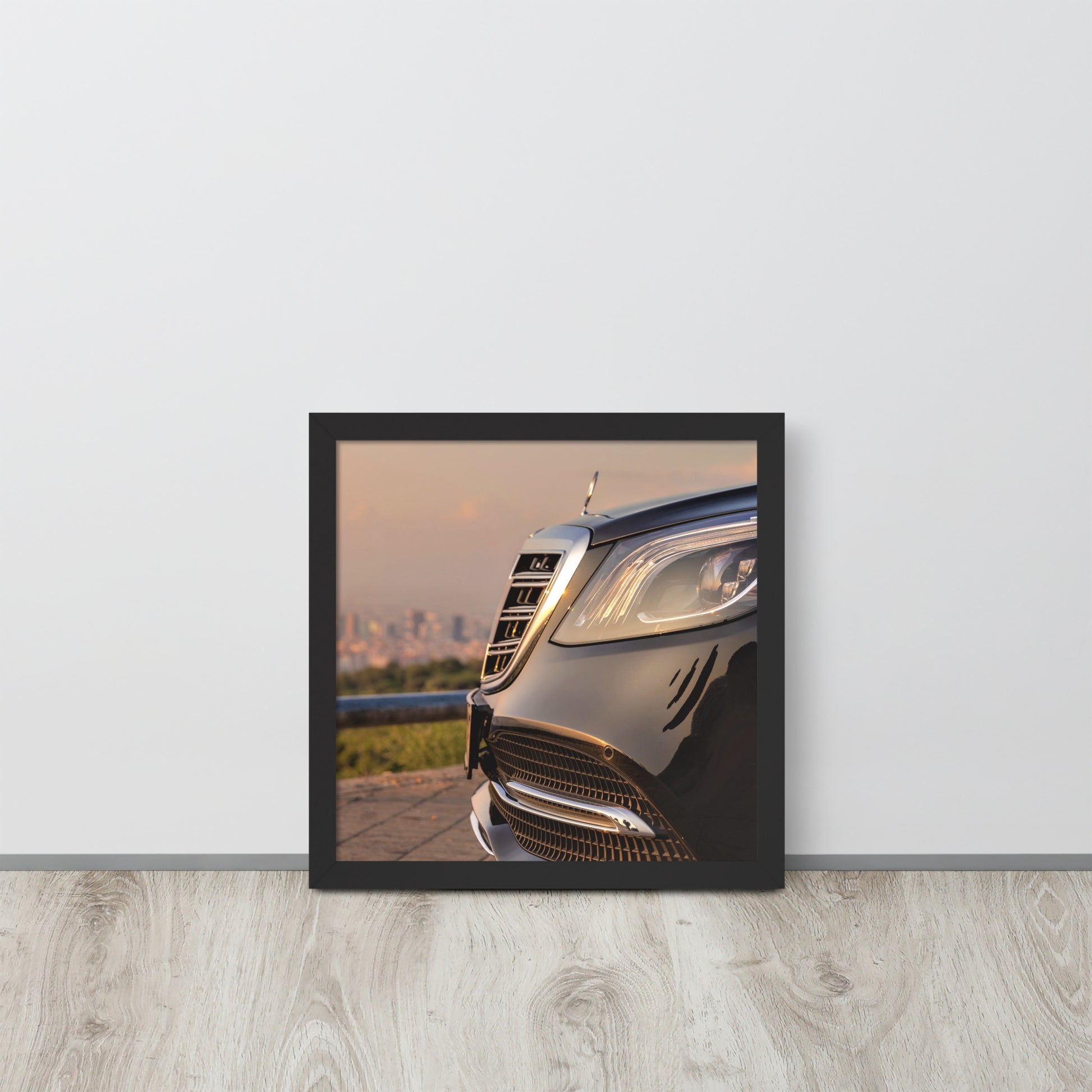 Car Collection S-Class -- High Quality -- Framed on photo paper